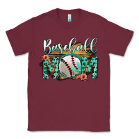 Burgundy Baseboll Mom Classic Tee - Bettercallsaul
