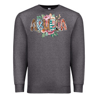 Abuela Flowers Premium Sweatshirt | Teevron