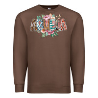 Chestnut abuela flowers Premium Sweatshirt - RacoonDesign