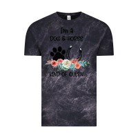 Cloud Black I'm A Dog & Horse Kind Of Queen Pet Lover Owner Vintage Tee - Bettercallsaul