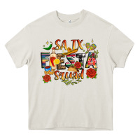 Cream fiesta squad Heavy Core Tee - JahusDesignShop