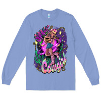 Colony Blue Space cowgirl Long Sleeve Tee - HowdyJamesFarm