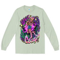 Matcha Space cowgirl Long Sleeve Tee - HowdyJamesFarm