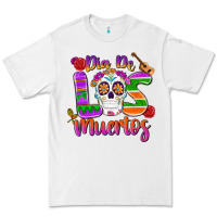 White dia de los muertos Premium Tee - MaliasSmallBusiness