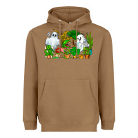 Toasted Coconut Spooky Plants Heavyweight Hoodie - CowhideDigitalArt