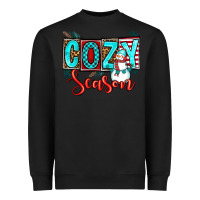 Black cozy season Heavyweight Sweatshirt - OliviaCreatesArt