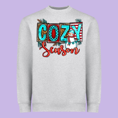 Cozy Season Heavyweight Sweatshirt Designed By Oliviacreatesart