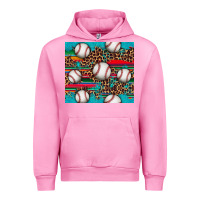Fuchsia Pink baseball Urban Hoodie - Artiststas