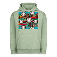 Pigment Oil Green baseball Urban Hoodie - Artiststas