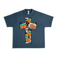 Midnight Navy pumpkin cross Urban Heavy Tee - JahusDesignShop