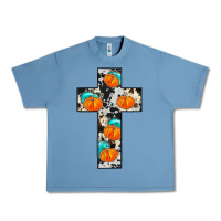 Pebble Blue pumpkin cross Urban Heavy Tee - JahusDesignShop