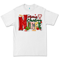 White merry christmas nurse Premium Tee - MaliasSmallBusiness