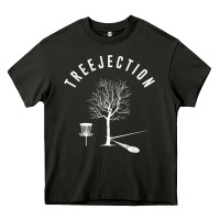 Asphalt Disc Golf Funny Sports Tree Disc Golf Player Heavy Core Tee - tuanDangUi