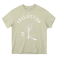 Mossy Disc Golf Funny Sports Tree Disc Golf Player Heavy Core Tee - tuanDangUi