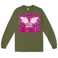 Army Green love angel Long Sleeve Tee - TumblerDesignByShophia
