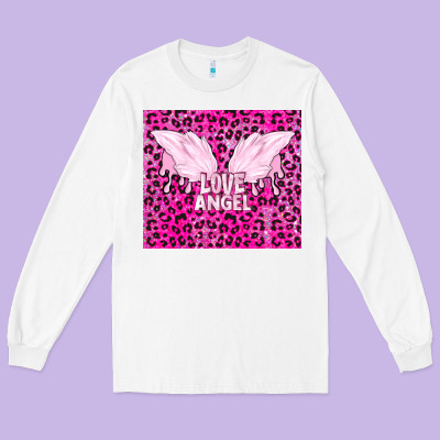 Love Angel Long Sleeve Tee Designed By Tumblerdesignbyshophia
