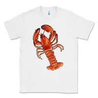 White crawfish Classic Tee - RanaPortraitStore