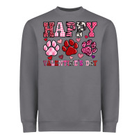 Storm happy valentine's day paws Heavyweight Sweatshirt - OliviaCreatesArt