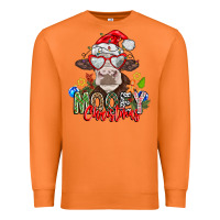 Carrot Mooey Christmas Premium Sweatshirt - CowhideDigitalArt