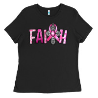 Black horseshoe with roses and cross Ladies Tee - RanaPortraitStore