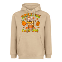 Mushroom pumpkin spice coffee club Heavyweight Hoodie - CowhideDigitalArt