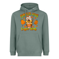 Sage pumpkin spice coffee club Heavyweight Hoodie - CowhideDigitalArt