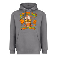 Storm pumpkin spice coffee club Heavyweight Hoodie - CowhideDigitalArt
