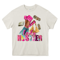 Cream lady hustler afro high heels Heavy Core Tee - NancyCooperArtShop