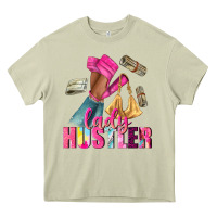 Mossy lady hustler afro high heels Heavy Core Tee - NancyCooperArtShop