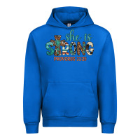 Cobalt she is strong Urban Hoodie - Artiststas