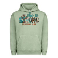 She Is Strong Urban Hoodie | Teevron