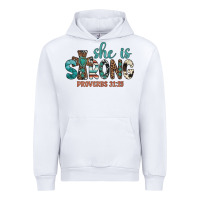 White she is strong Urban Hoodie - Artiststas