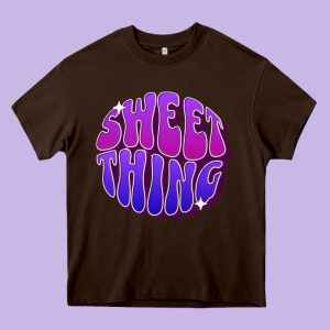 Editable Sweet Thing Heavy Core Tee Designed By Tuandangui