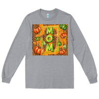 Heather Grey fall mom mother's day Long Sleeve Tee - TumblerDesignByShophia