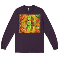Plum fall mom mother's day Long Sleeve Tee - TumblerDesignByShophia