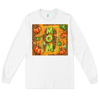 White fall mom mother's day Long Sleeve Tee - TumblerDesignByShophia