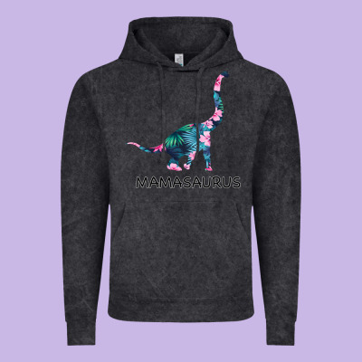 Mamasaurus Dinosaur Vintage Hoodie Designed By Bettercallsaul