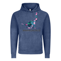 Vintage Denim Mamasaurus Dinosaur Vintage Hoodie - Bettercallsaul