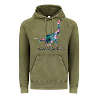 Vintage Olive Mamasaurus Dinosaur Vintage Hoodie - Bettercallsaul