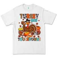 White turkey and touchdowns Premium Tee - MaliasSmallBusiness