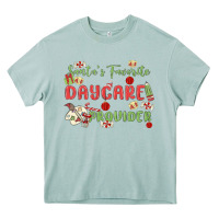 Arona santa's favorite daycare provider Heavy Core Tee - MaliasSmallBusiness