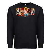 Black amen Premium Sweatshirt - RacoonDesign
