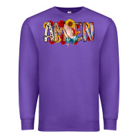 Purple amen Premium Sweatshirt - RacoonDesign