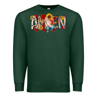 Sports Green amen Premium Sweatshirt - RacoonDesign