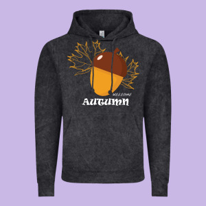 Welcome Autumn Vintage Hoodie Designed By Bettercallsaul