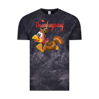 Cloud Black Thanksgiving family Vintage Tee - tuanDangUi