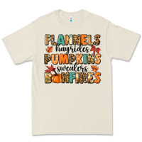 Bone flannels hayrides pumpkinsbonfires Premium Tee - MaliasSmallBusiness