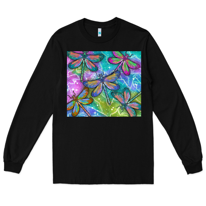 Dragonflies Long Sleeve Tee by TumblerDesignByShophia | Teevron