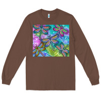 Chestnut dragonflies Long Sleeve Tee - TumblerDesignByShophia