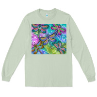 Matcha dragonflies Long Sleeve Tee - TumblerDesignByShophia